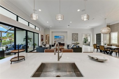 Exceptional custom home in the beautiful, gated enclave of on IMG Academies Golf and Country Club in Florida - for sale on GolfHomes.com, golf home, golf lot