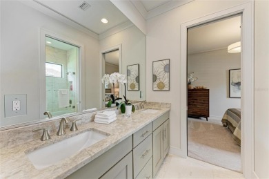 Exceptional custom home in the beautiful, gated enclave of on IMG Academies Golf and Country Club in Florida - for sale on GolfHomes.com, golf home, golf lot
