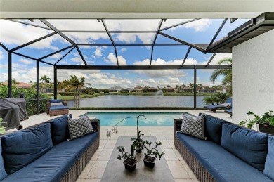 Exceptional custom home in the beautiful, gated enclave of on IMG Academies Golf and Country Club in Florida - for sale on GolfHomes.com, golf home, golf lot