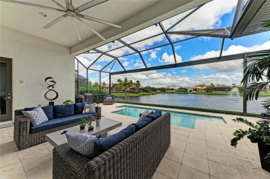 Exceptional custom home in the beautiful, gated enclave of on IMG Academies Golf and Country Club in Florida - for sale on GolfHomes.com, golf home, golf lot