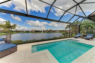 Exceptional custom home in the beautiful, gated enclave of on IMG Academies Golf and Country Club in Florida - for sale on GolfHomes.com, golf home, golf lot