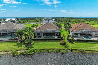 Exceptional custom home in the beautiful, gated enclave of on IMG Academies Golf and Country Club in Florida - for sale on GolfHomes.com, golf home, golf lot