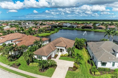 Exceptional custom home in the beautiful, gated enclave of on IMG Academies Golf and Country Club in Florida - for sale on GolfHomes.com, golf home, golf lot