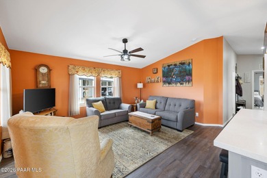 Welcome to this almost-new Cavco-built home located in a on Prescott Golf and Country Club in Arizona - for sale on GolfHomes.com, golf home, golf lot