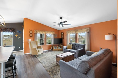 Welcome to this almost-new Cavco-built home located in a on Prescott Golf and Country Club in Arizona - for sale on GolfHomes.com, golf home, golf lot