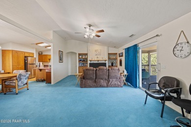 Welcome to 1357 N Rustlers Roost, a spacious and highly on Prescott Golf and Country Club in Arizona - for sale on GolfHomes.com, golf home, golf lot