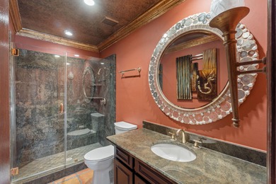 From the moment you step inside this fully renovated designer on Indian Bayou Golf and Country Club in Florida - for sale on GolfHomes.com, golf home, golf lot