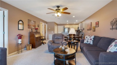 PRIDE OF OWNERSHIP is apparent upon entering this 2-bedroom 2 on Lake Valley Country Club in Missouri - for sale on GolfHomes.com, golf home, golf lot