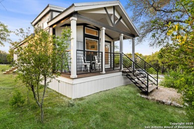 This charming 2-bedroom home in Spring Branch offers peaceful on Rebecca Creek Golf Club in Texas - for sale on GolfHomes.com, golf home, golf lot