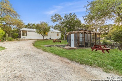 This charming 2-bedroom home in Spring Branch offers peaceful on Rebecca Creek Golf Club in Texas - for sale on GolfHomes.com, golf home, golf lot
