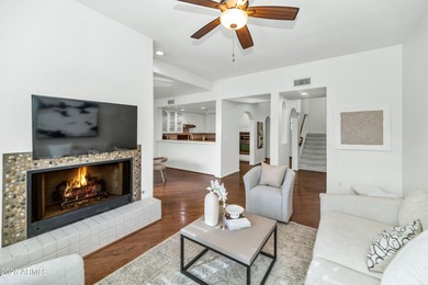 Experience effortless living in this builder's model home on Grayhawk Golf Club  in Arizona - for sale on GolfHomes.com, golf home, golf lot