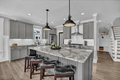 Upgrades abound in this stunning, like-new residence located in on Cape Fear National At Brunswick Forest in North Carolina - for sale on GolfHomes.com, golf home, golf lot