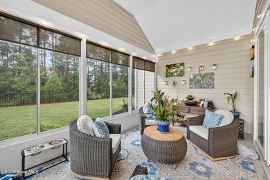 Move-in ready and meticulously maintained, this beautiful home on Cape Fear National At Brunswick Forest in North Carolina - for sale on GolfHomes.com, golf home, golf lot