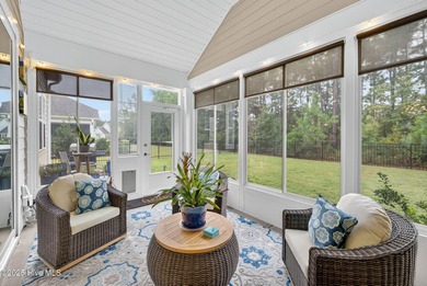 Move-in ready and meticulously maintained, this beautiful home on Cape Fear National At Brunswick Forest in North Carolina - for sale on GolfHomes.com, golf home, golf lot