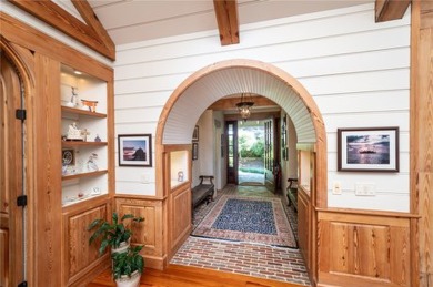 LONG RANGE WATER and BIG MOUNTAIN VIEWS framed by two spring-fed on The Reserve At Lake Keowee in South Carolina - for sale on GolfHomes.com, golf home, golf lot