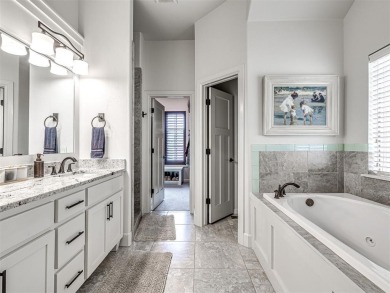 Located in the prestigious gated community of Rose Creek, this on Rose Creek Golf Club in Oklahoma - for sale on GolfHomes.com, golf home, golf lot
