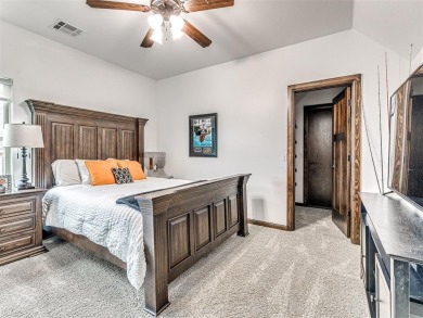 Located in the prestigious gated community of Rose Creek, this on Rose Creek Golf Club in Oklahoma - for sale on GolfHomes.com, golf home, golf lot