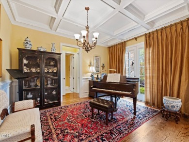 Welcome to 21 Kimberly Drive - Classic Elegance in Prestigious on Hope Valley Country Club in North Carolina - for sale on GolfHomes.com, golf home, golf lot
