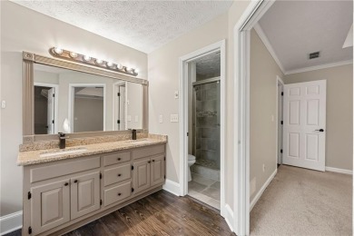 Recently renovated ranch home with, new deck and newer roof is on Honey Creek Country Club in Georgia - for sale on GolfHomes.com, golf home, golf lot