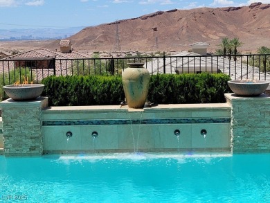 Spectacular views of The Strip, Reflection Bay Golf Course on South Shore At Lake Las Vegas in Nevada - for sale on GolfHomes.com, golf home, golf lot