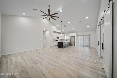 Welcome to your nearly new custom home where modern meets on Wickenburg Country Club in Arizona - for sale on GolfHomes.com, golf home, golf lot