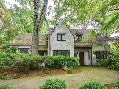Ever so charming 4 BR Traditional English Tudor nestled on lush on North Shore Country Club in New York - for sale on GolfHomes.com, golf home, golf lot