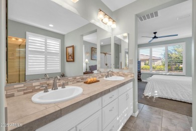 Nestled at the end of a quiet cul-de-sac, the Talia Floorplan on Tuscany Falls At Pebble Creek in Arizona - for sale on GolfHomes.com, golf home, golf lot