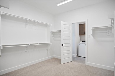 Popular Kerrville Plan on a corner lot with private tree line on Heath Golf and Yacht Club in Texas - for sale on GolfHomes.com, golf home, golf lot