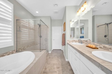 Nestled at the end of a quiet cul-de-sac, the Talia Floorplan on Tuscany Falls At Pebble Creek in Arizona - for sale on GolfHomes.com, golf home, golf lot