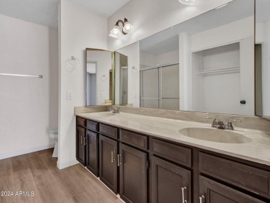 Step into this welcoming single-level townhome nestled in the on Bellaire Golf Club in Arizona - for sale on GolfHomes.com, golf home, golf lot
