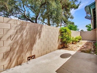 Step into this welcoming single-level townhome nestled in the on Bellaire Golf Club in Arizona - for sale on GolfHomes.com, golf home, golf lot