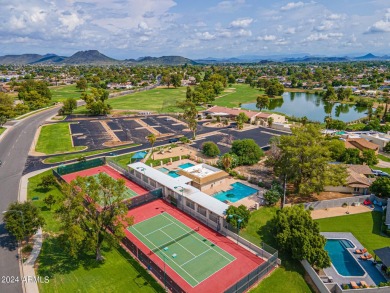 Step into this welcoming single-level townhome nestled in the on Bellaire Golf Club in Arizona - for sale on GolfHomes.com, golf home, golf lot