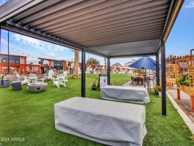 Step into this welcoming single-level townhome nestled in the on Bellaire Golf Club in Arizona - for sale on GolfHomes.com, golf home, golf lot
