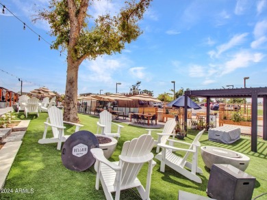 Step into this welcoming single-level townhome nestled in the on Bellaire Golf Club in Arizona - for sale on GolfHomes.com, golf home, golf lot