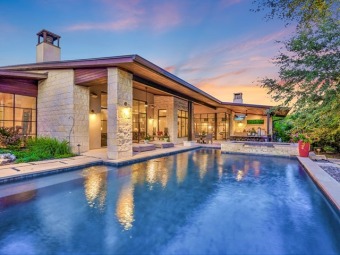 Experience luxury and serenity in this resort-like contemporary on Fazio Canyons Golf Course in Texas - for sale on GolfHomes.com, golf home, golf lot