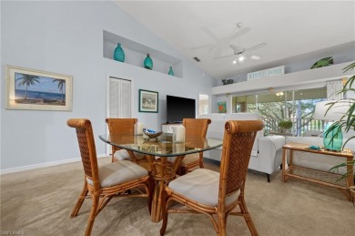 Pride of ownership shows in this top floor/end unit, 2 bedroom on Lely Resort Golf and Country Club in Florida - for sale on GolfHomes.com, golf home, golf lot