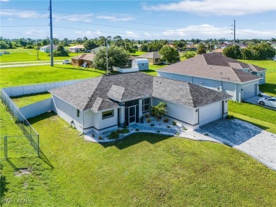 This beautiful 3-bedroom, 2-bathroom plus a DEN with closet home on Burnt Store Golf Club in Florida - for sale on GolfHomes.com, golf home, golf lot