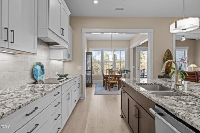 Elegant Primary-Level Living by Homes by Dickerson Near Duke on Croasdaile Country Club in North Carolina - for sale on GolfHomes.com, golf home, golf lot