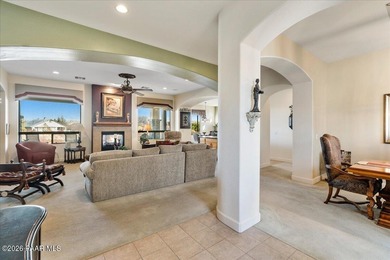 Perched on a view lot in the desirable Prescott Lakes community on Prescott Lakes Golf and Country Club in Arizona - for sale on GolfHomes.com, golf home, golf lot