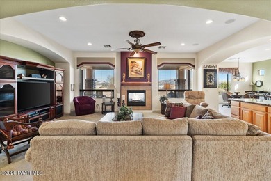 Perched on a view lot in the desirable Prescott Lakes community on Prescott Lakes Golf and Country Club in Arizona - for sale on GolfHomes.com, golf home, golf lot