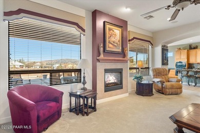 Perched on a view lot in the desirable Prescott Lakes community on Prescott Lakes Golf and Country Club in Arizona - for sale on GolfHomes.com, golf home, golf lot