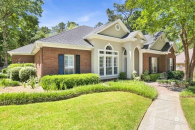 Traditional one-level brick home situated on a small cul-de-sac on TimberCreek Golf Club in Alabama - for sale on GolfHomes.com, golf home, golf lot
