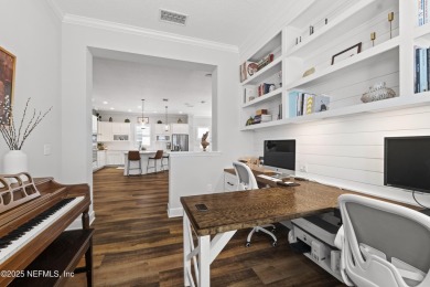 Located in Nocatee, one of Florida's top communities, this 4-bed on The Palencia Club in Florida - for sale on GolfHomes.com, golf home, golf lot