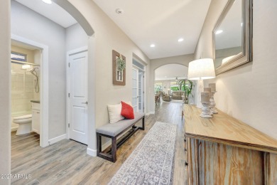 Welcome to a rare and beautifully upgraded single-level home in on Encanterra Country Club in Arizona - for sale on GolfHomes.com, golf home, golf lot