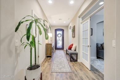 Welcome to a rare and beautifully upgraded single-level home in on Encanterra Country Club in Arizona - for sale on GolfHomes.com, golf home, golf lot