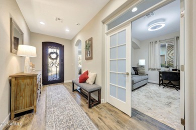 Welcome to a rare and beautifully upgraded single-level home in on Encanterra Country Club in Arizona - for sale on GolfHomes.com, golf home, golf lot