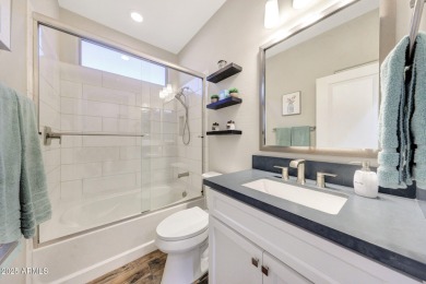 Welcome to a rare and beautifully upgraded single-level home in on Encanterra Country Club in Arizona - for sale on GolfHomes.com, golf home, golf lot