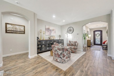 Welcome to a rare and beautifully upgraded single-level home in on Encanterra Country Club in Arizona - for sale on GolfHomes.com, golf home, golf lot