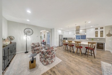 Welcome to a rare and beautifully upgraded single-level home in on Encanterra Country Club in Arizona - for sale on GolfHomes.com, golf home, golf lot