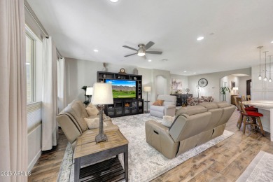 Welcome to a rare and beautifully upgraded single-level home in on Encanterra Country Club in Arizona - for sale on GolfHomes.com, golf home, golf lot